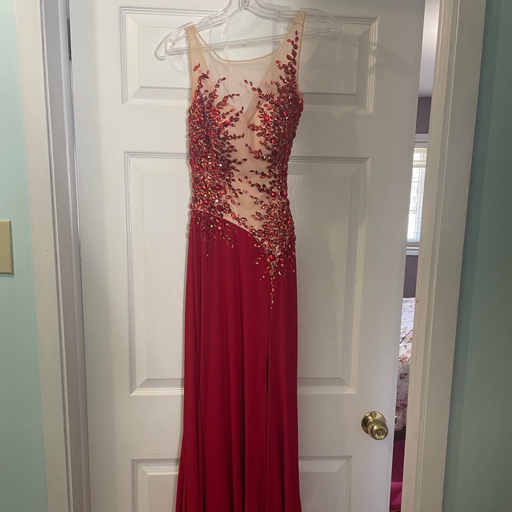 Red Prom Dress *size 0*